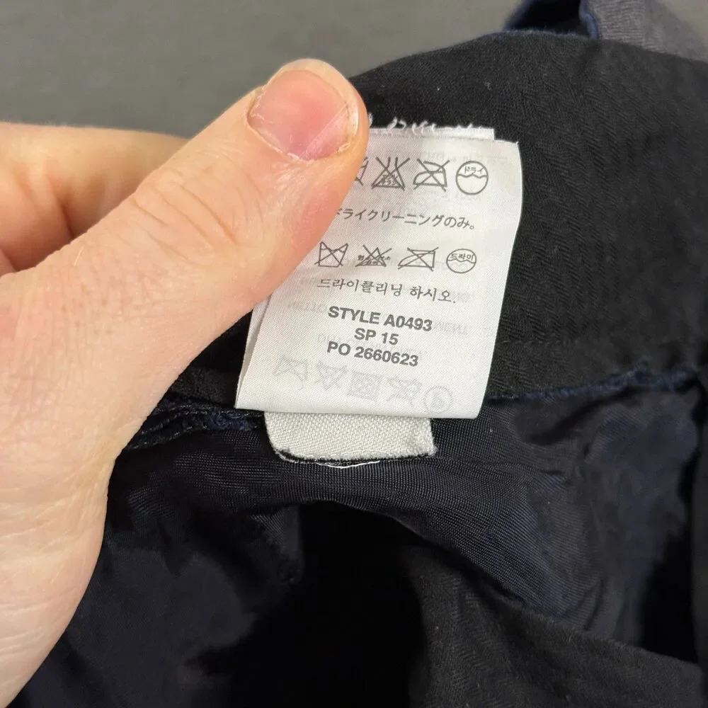 J Crew Pants Mens 30x30 Blue Ludlow Slim Fit Chino Carpini Cotton Preppy Casual